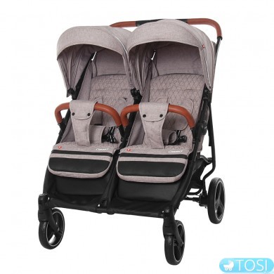 Прогулочная коляска для двойни Carrello Connect CRL-5502